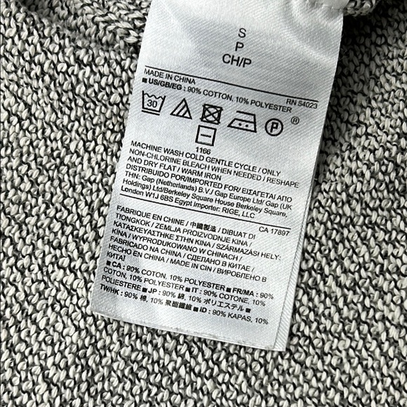 Banana Republic V-Neck Sweater Vest Small Gray Women's High Low Knit Relaxed Fit - Picture 10 of 15